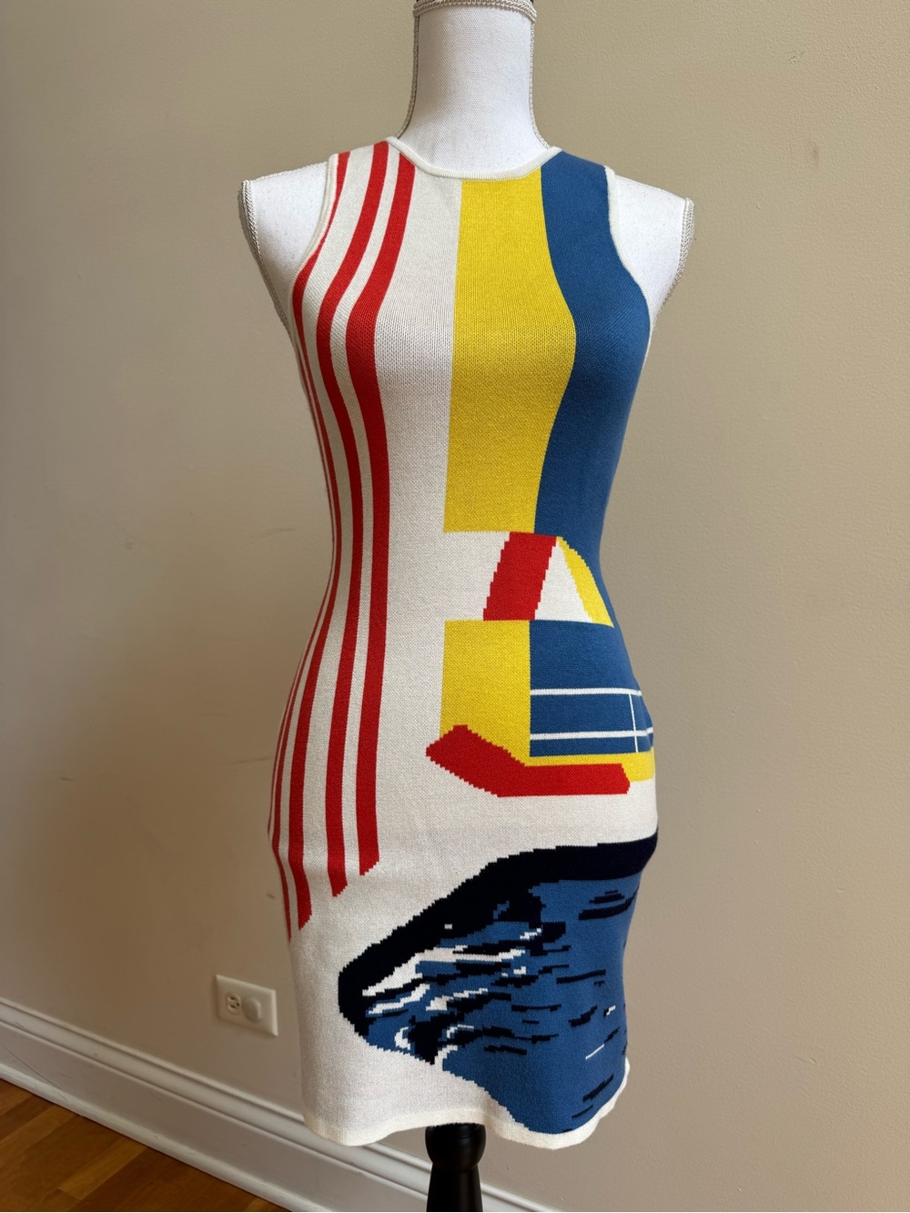 Anthropologie Celandine Poolside Knit Dress, NWT, XS - Picture 4 of 10
